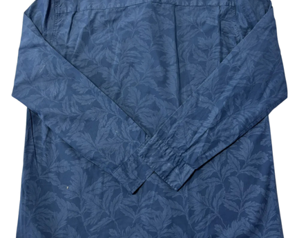 U.S. Polo Assn. Blue Leaf Print Button-Down Shirt