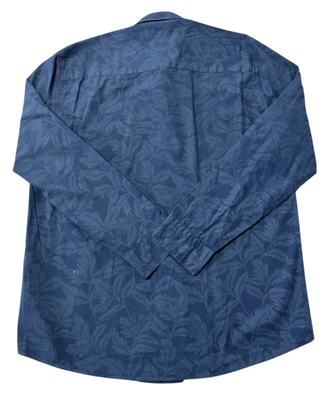U.S. Polo Assn. Blue Leaf Print Button-Down Shirt