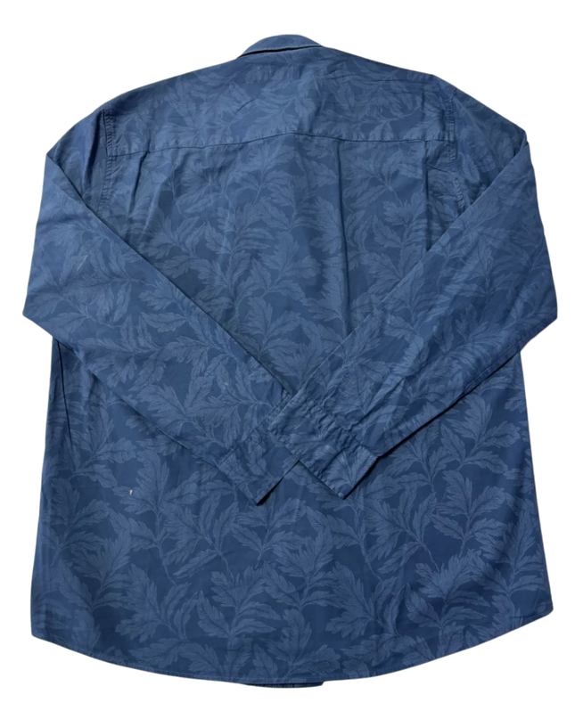 U.S. Polo Assn. Blue Leaf Print Button-Down Shirt