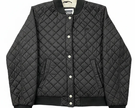 Levi's Black Quilted Sherpa-Lined Bomber Jacket