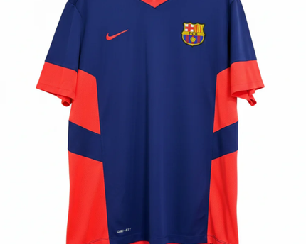 FC Barcelona Nike Navy Blue and Red  Training Jersey