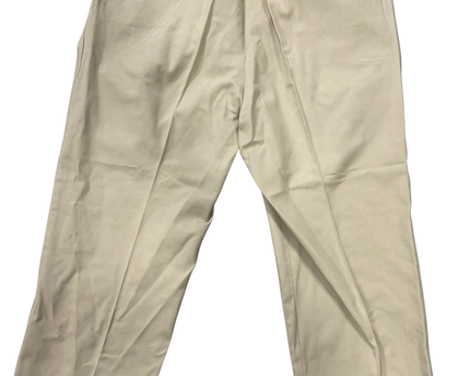 Ralph Lauren Beige Pleated Chino Pants