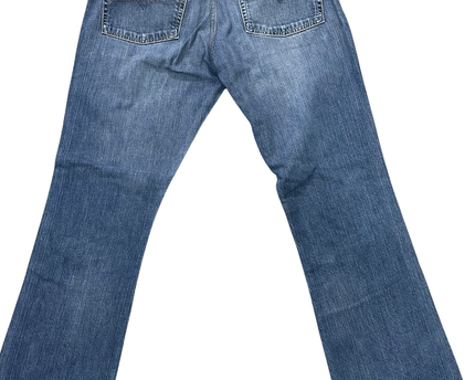 Polo Ralph Lauren Blue Faded Straight Leg Jeans