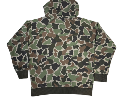 Adidas Unisex Duck Camo Trefoil Print Hoodie
