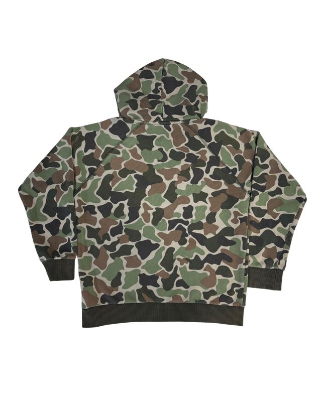 Adidas Unisex Duck Camo Trefoil Print Hoodie