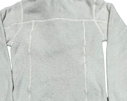 Patagonia White Re-Tool Snap-T Fleece Pullover Sweatshirt