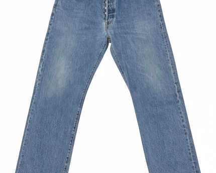 Levi's Blue 501 Original Fit Straight Leg Jeans