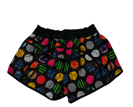 Lululemon Multicolor Geometric Patterned Sports Shorts