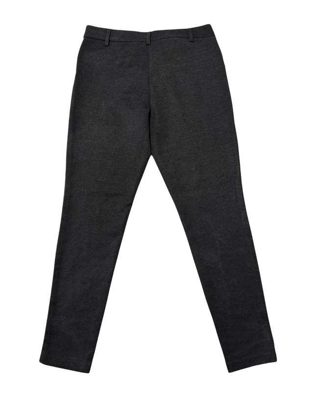 Michael Kors Dark Grey Slim Fit Zipper Detail Pants