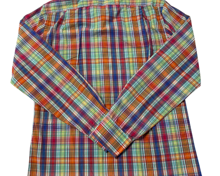 Polo Ralph Lauren Multi-color Plaid Custom Fit Button-Down Shirt
