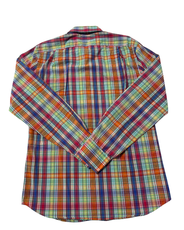 Polo Ralph Lauren Multi-color Plaid Custom Fit Button-Down Shirt