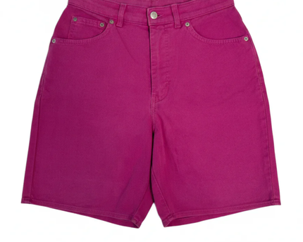 Marks & Spencer Pink High-Waisted Denim Shorts