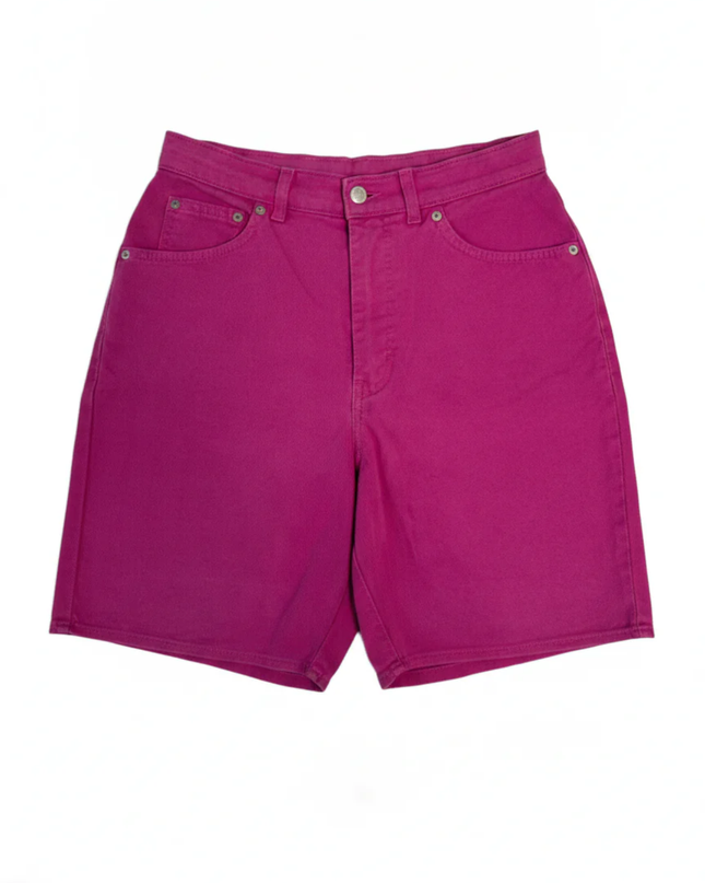 Marks & Spencer Pink High-Waisted Denim Shorts