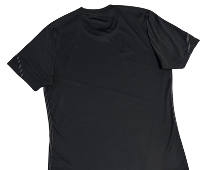 Adidas Black Slim Fit Performance Sports T-Shirt