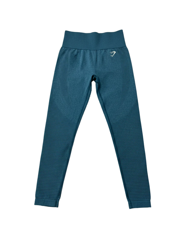 Gymshark Teal Energy+ Seamless High-Waisted Leggings