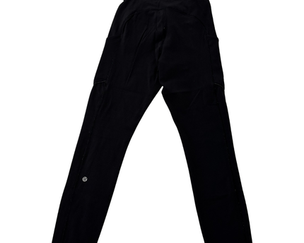 Lululemon Black High-Rise Performance Leggings with Pockets