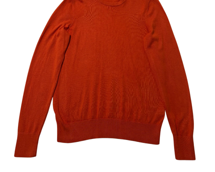 Lauren Ralph Lauren Orange Crew Neck Knit Sweater
