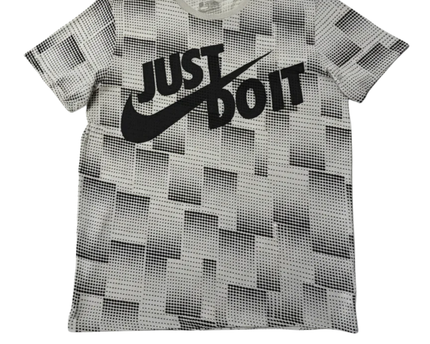 Nike Grey Graphic Just Do It Tee
