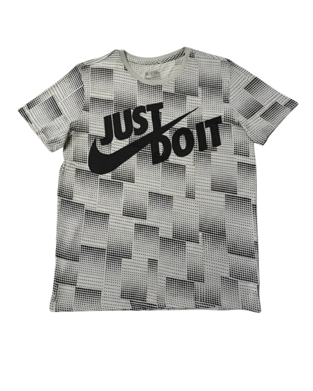 Nike Grey Graphic Just Do It Tee