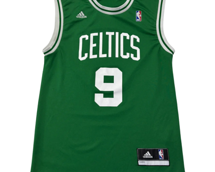 Adidas Green Boston Celtics Rajon Rondo #9 NBA Basketball Jersey