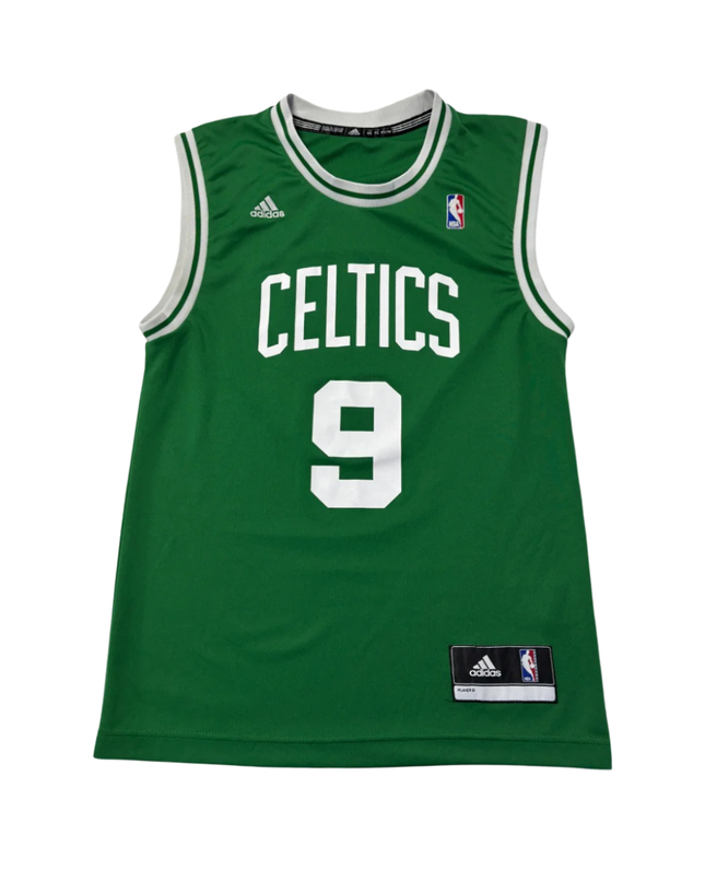 Adidas Green Boston Celtics Rajon Rondo #9 NBA Basketball Jersey