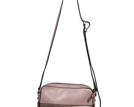 Kate Spade Pink Two-Tone Metallic Crossbody Bag