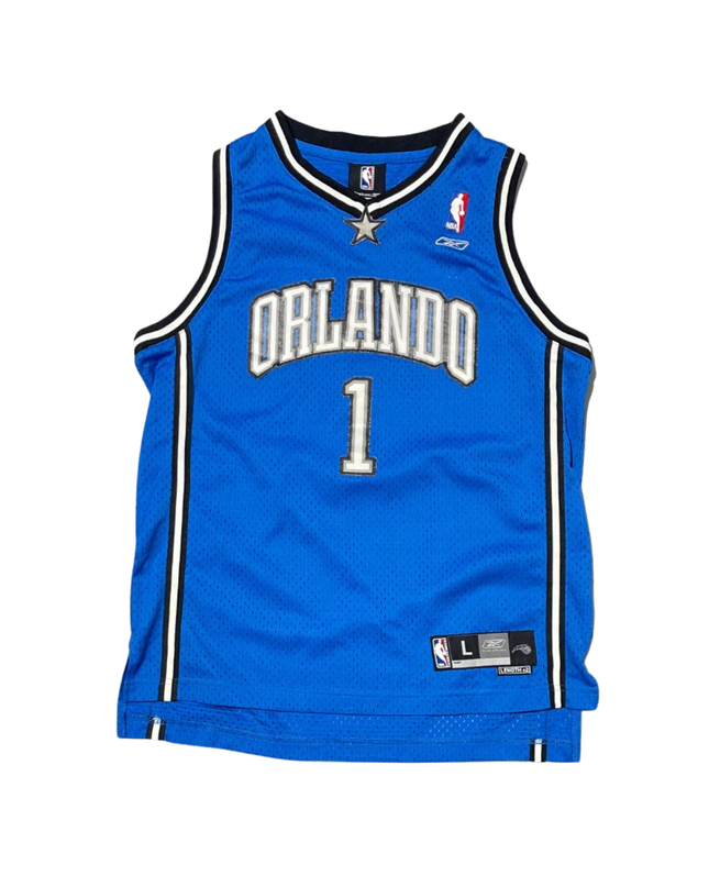 Reebok Blue Orlando Magic Tracy McGrady NBA Jersey