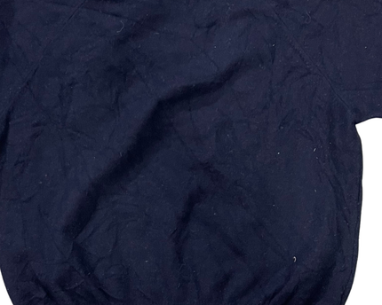 Lacoste Navy V-Neck Knit Sweater