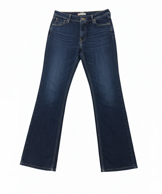 Levi's 627 Dark Blue Straight Fit Denim Jeans