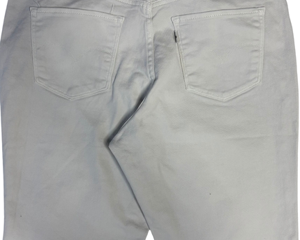 Levi's White Classic Bermuda Shorts