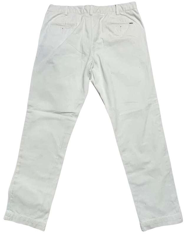 Polo Ralph Lauren White Slim Fit Cotton Chino Pants