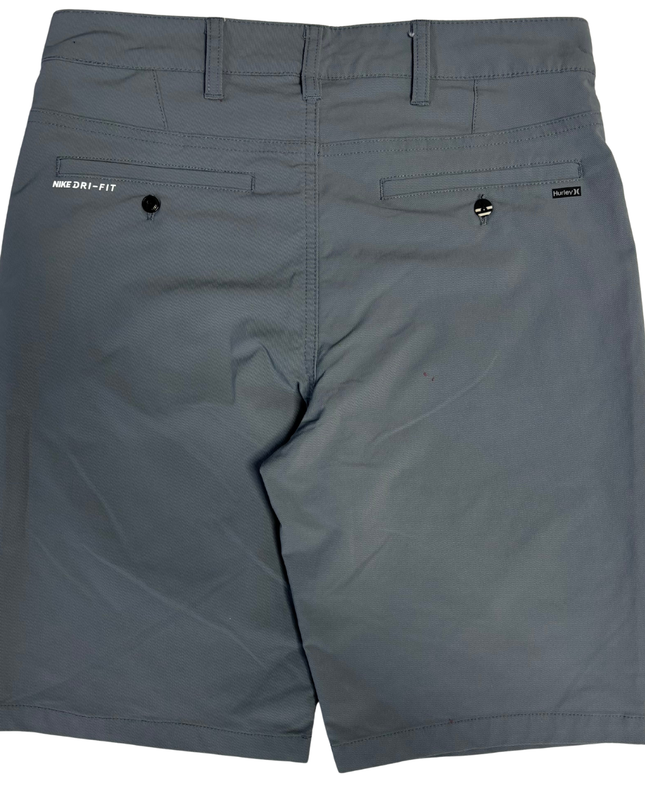 Hurley Grey Nike Dri-Fit Technical Shorts