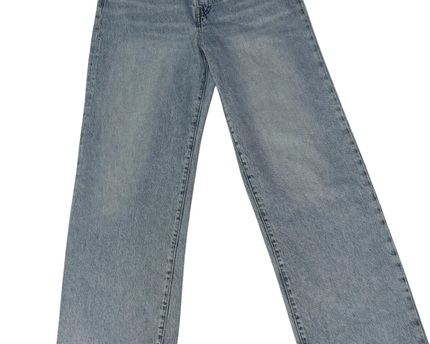 Levi's Blue Premium Ribcage Straight Ankle Jeans