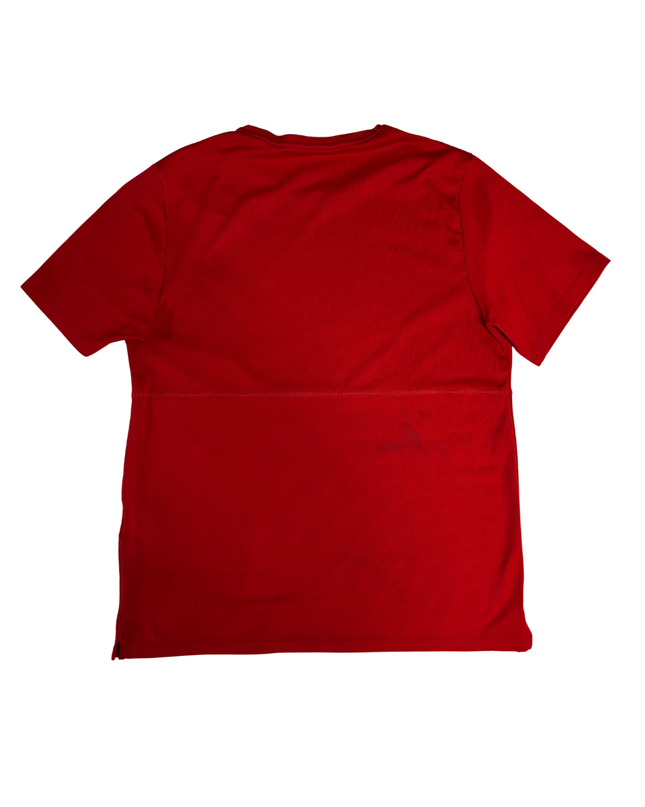 Nike Red Men's Dri-FIT Running Sports T-Shirt