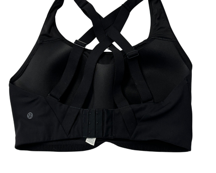 Lululemon Black High-Support Cross-Back Sports Bra