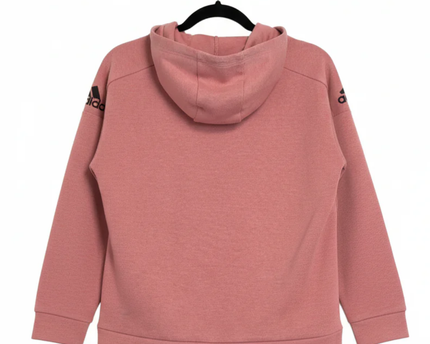 Adidas Pink Full-Zip Women's Hoodie