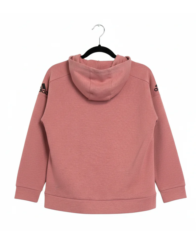 Adidas Pink Full-Zip Women's Hoodie