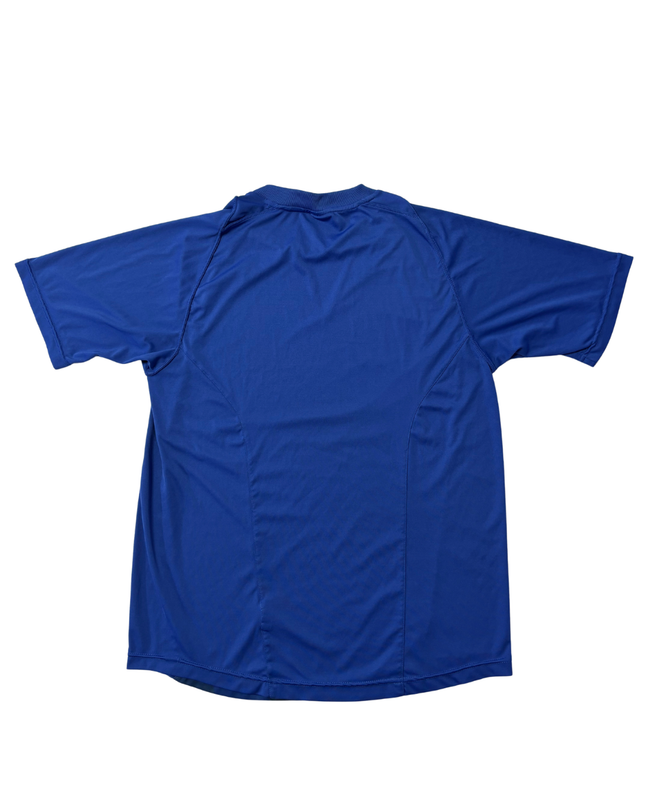 Nike Blue Geometric Print Dri-Fit Sports T-Shirt