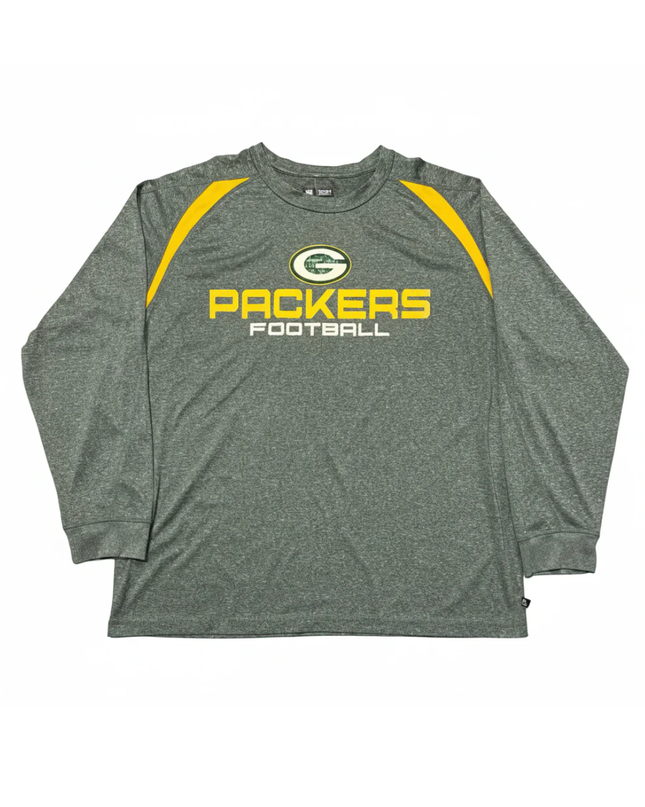 NFL Team Apparel Green Bay Packers Green Long Sleeve Sports T-Shirt