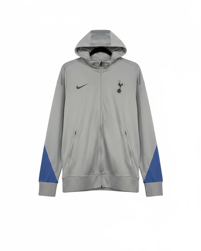 Nike Grey Tottenham Hotspur Zip-Up Hoodie