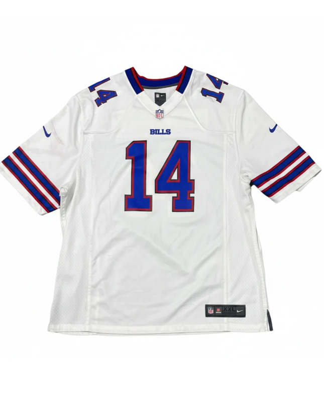 Nike White Buffalo Bills Ryan Fitzpatrick #14 NFL Jersey