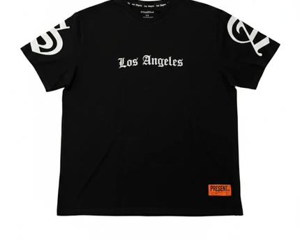 Primark Black Los Angeles Gothic Graphic Tee