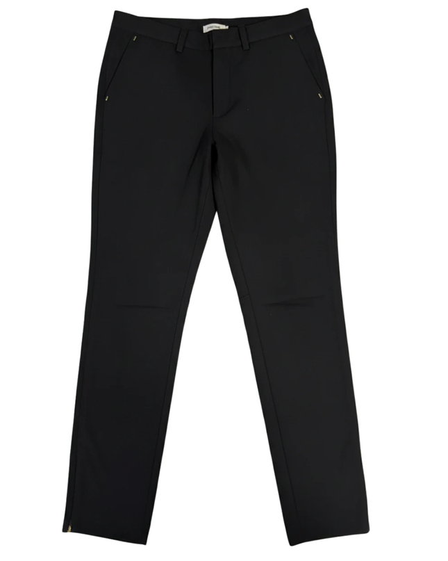 H&M Black Slim Ankle Zip Trousers