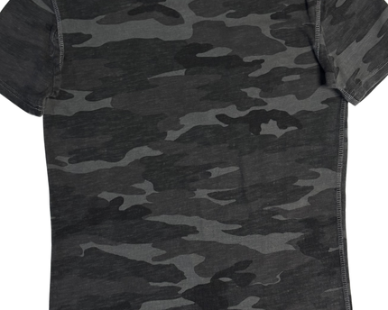 American Eagle Grey Camo Crew Neck T-Shirt