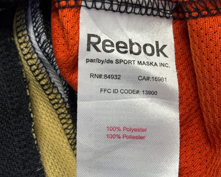 Reebok Black Graphic Hockey Jersey