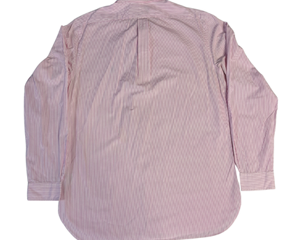 Polo Ralph Lauren Pink Striped Long Sleeve Button Down Shirt