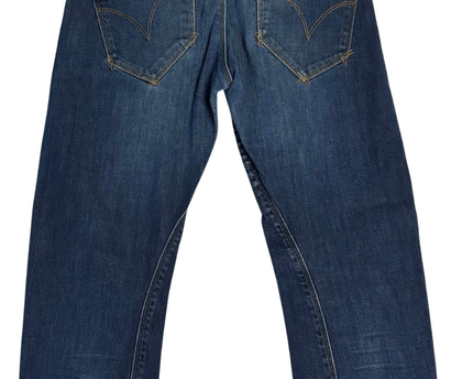 Levi's Blue Engineered Straight Leg Jeans