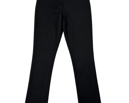 Asos Black Tie Hem High-Waisted Slim Pants