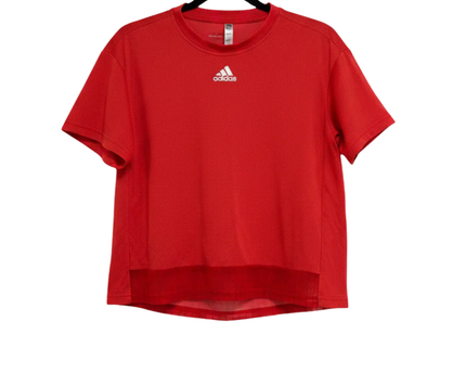 Adidas Red HEAT.RDY Training Sports T-Shirt