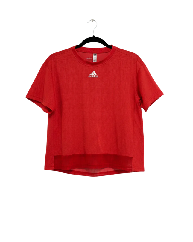 Adidas Red HEAT.RDY Training Sports T-Shirt